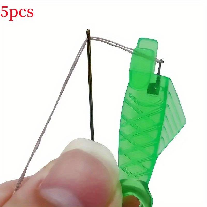 Mini Sewing Machine Needle Threader Hook Plastic Needle - Temu